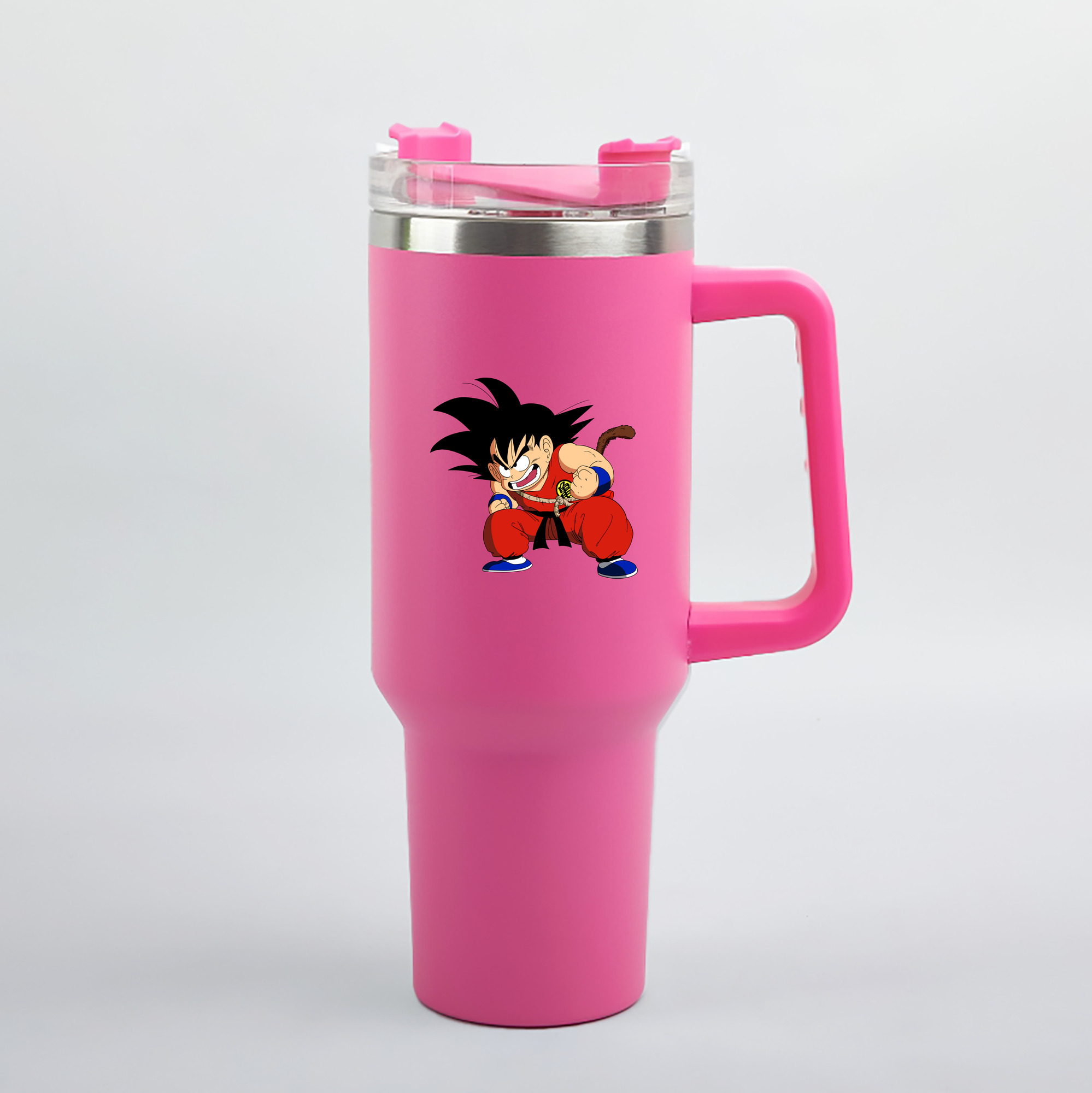 （画像用） ドラゴンボール 孫悟空（そん ごくう）Son Goku カカロット DRAGON BALL Kakarotto 1200mL車用タンブラー（カラープリント）